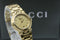 【 BOXED Near MINT 】 Gucci 9200L Date Gold Dial 3 ATM W.R Quartz Watch from JAPAN