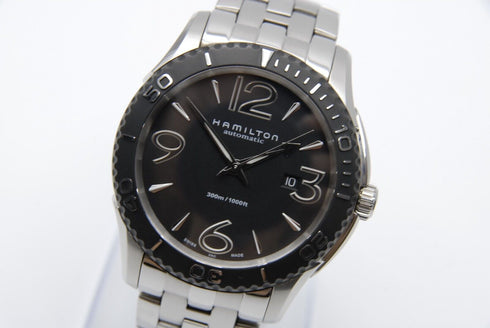 【 N MINT+++ 】 HAMILTON Jazzmaster H377150 45mm Black Dial Automatic Men's Watch