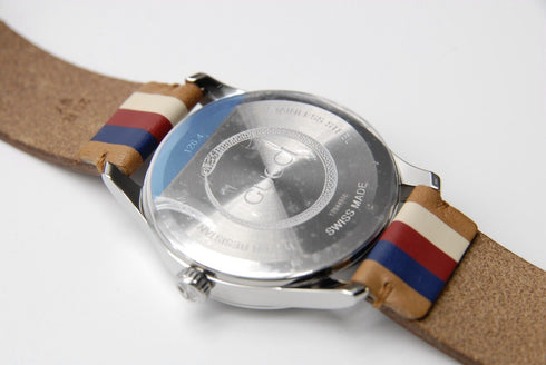 【 MINT w/BOX 】 GUCCI G Timeless 126.4 YA1264078 38mm Multi Color Men's Qz Watch