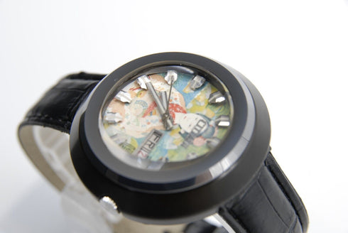 1972y 【 N MINT- 】 Vintage Citizen Custom V2 Blackie 4-650972 UKIYOE AT 21J JAPAN