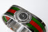 【 BOXED EXC+5 】 Gucci Twirl Red & Green112 Black Dial Quartz Watch from JAPAN