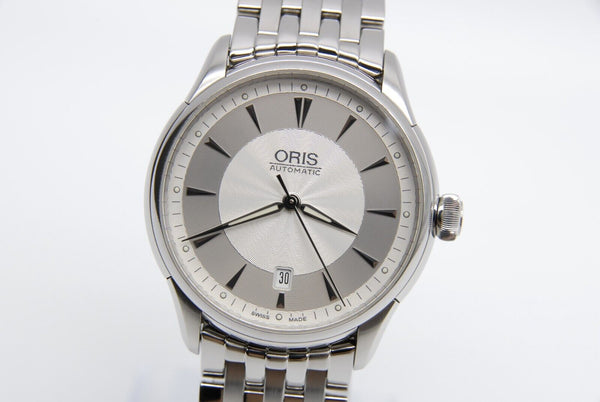 【 A MINT 】 Oris Artelier 01 733 7591 4051 Date Automatic Men's Watch from JAPAN