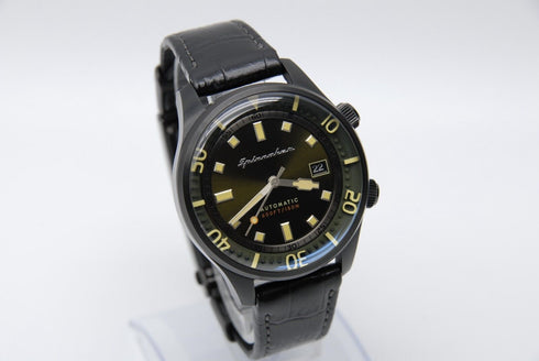 【 N MINT+++ in Original Case 】 Spinnaker Bradner SP-5062 & wena 3 AT from JAPAN