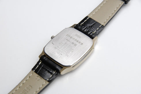 【 N MINT 】 Vintage Seiko Dolce 8N41-507A Gold Dial Quartz Men's Watch from JAPAN