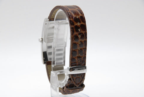 New Batt. 【 BOXED A MINT 】 Tissot Banana T117509A Quartz 26mm Men's Silver Watch