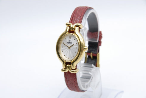 【N MINT w/ BOX】 FENDI Chameleon 640L 24mm Change Belt 5 Colors Qz Women's Watch