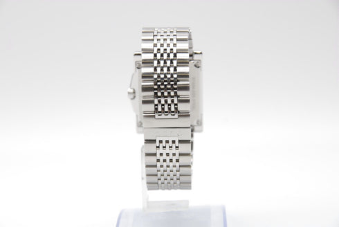 New Battery 【 N MINT- 】 Gucci G Timeless 138.4 Silver Dial QZ Watch from JAPAN