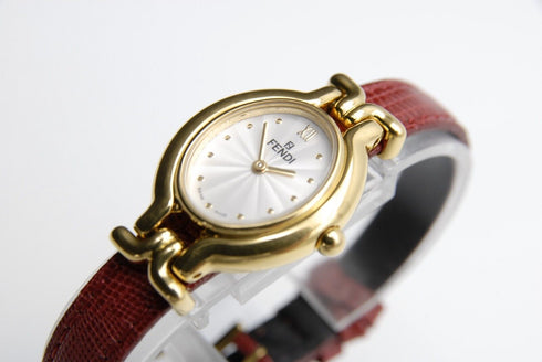 【N MINT w/ BOX】 FENDI Chameleon 640L 24mm Change Belt 5 Colors Qz Women's Watch