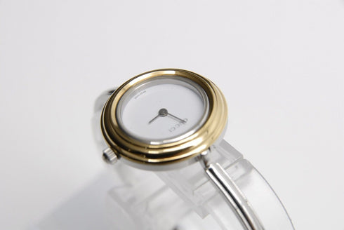 Silver 【 EXC+5 w/Box 】 GUCCI 11/12.2 Change Bezel 26mm 12 Color Qz Women's Watch