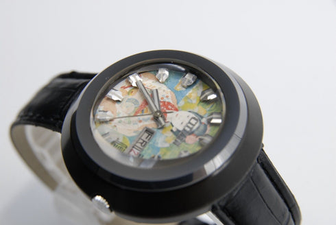 1972y 【 N MINT- 】 Vintage Citizen Custom V2 Blackie 4-650972 UKIYOE AT 21J JAPAN
