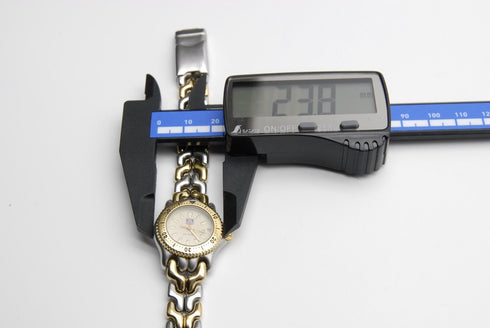 【 N MINT- 】 TAG Heuer S95.708M Day Cream Dial QZ Women's Wrist Watch from JAPAN