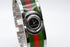 【 BOXED EXC+5 】 Gucci Twirl Red & Green112 Black Dial Quartz Watch from JAPAN