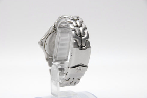 【 N MINT 】 TAG Heuer SEL S99.213K Date Gray Dial QZ Men's Wrist Watch from JAPAN