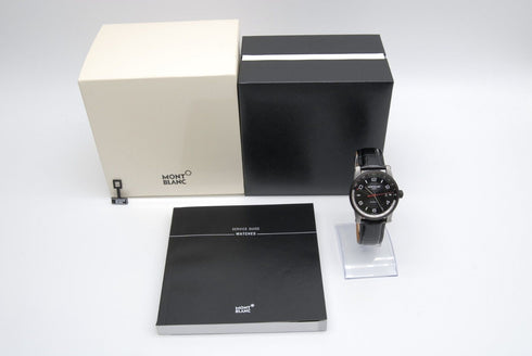 【 BOXED MINT 】 Montblanc Time Walker URBAN SPEED 7409 MB115080 UTC AT from JAPAN