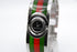 【 BOXED EXC+5 】 Gucci Twirl Red & Green112 Black Dial Quartz Watch from JAPAN