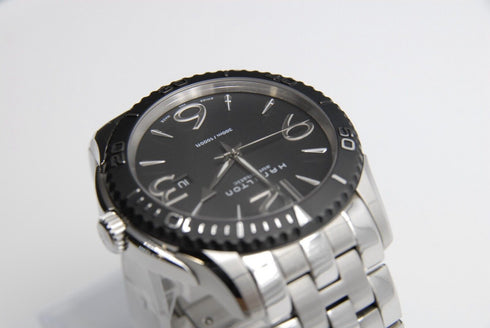 【 N MINT+++ 】 HAMILTON Jazzmaster H377150 45mm Black Dial Automatic Men's Watch