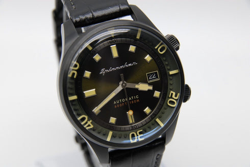 【 N MINT+++ in Original Case 】 Spinnaker Bradner SP-5062 & wena 3 AT from JAPAN