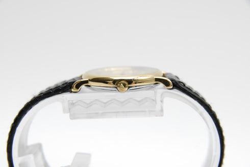 【 BOXED N MINT 】 Vintage Longines 153 6771 Gold Dial QZ Women's Watch from JAPAN