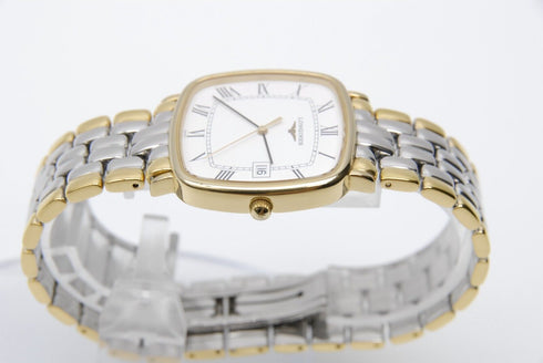 【 Near MINT+ 】 LONGINES L4.761.2 31mm Date White Dial Quartz Men's Watch