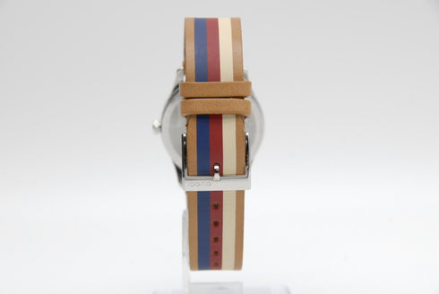 【 MINT w/BOX 】 GUCCI G Timeless 126.4 YA1264078 38mm Multi Color Men's Qz Watch