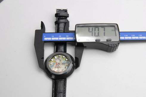 1972y 【 N MINT- 】 Vintage Citizen Custom V2 Blackie 4-650972 UKIYOE AT 21J JAPAN