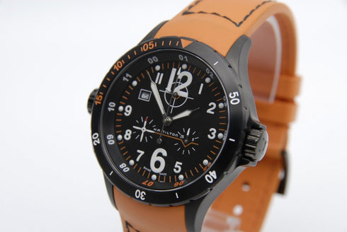 【 MINT w/ BOX 】 HAMILTON Khaki Air H745920 40mm Chronograph Quartz Men's Watch