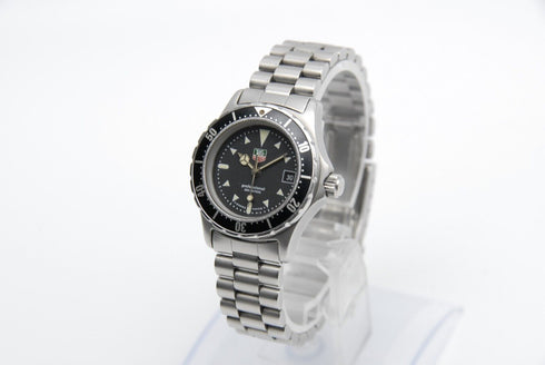 【 EXC++++ 】 TAG Heuer Professional 973-008F Black Dial Quartz Watch from JAPAN