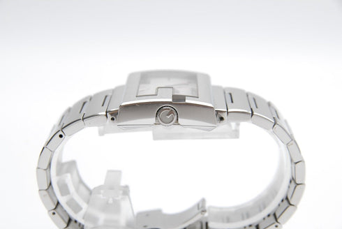 New Battery 【 EXC+5 】 GUCCI 100M Date Silver Dial 38mm Quartz Men's Wrist Watch