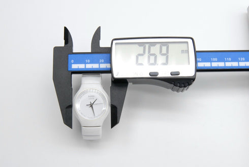 Rare!! 【 N MINT 】 Rado DiaStar Jubile 318.0696.3 White Dial QZ Watch from JAPAN