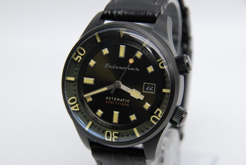 【 N MINT+++ in Original Case 】 Spinnaker Bradner SP-5062 & wena 3 AT from JAPAN