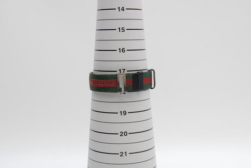 【 EXC+5 】 GUCCI 7700L Green & Red Dial 3 ATM W.R Quartz 24mm Women's WatchJAPAN