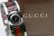 【 BOXED EXC+5 】 Gucci Twirl Red & Green112 Black Dial Quartz Watch from JAPAN