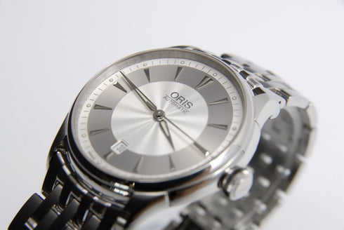 【 A MINT 】 Oris Artelier 01 733 7591 4051 Date Automatic Men's Watch from JAPAN