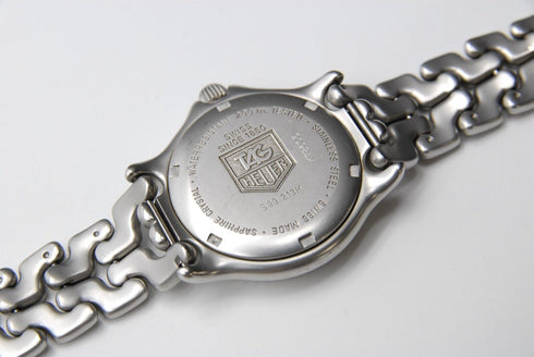 【 N MINT 】 TAG Heuer SEL S99.213K Date Gray Dial QZ Men's Wrist Watch from JAPAN