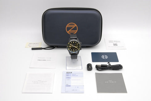 【 N MINT+++ in Original Case 】 Spinnaker Bradner SP-5062 & wena 3 AT from JAPAN