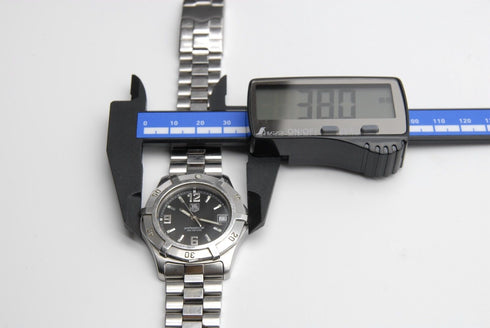 【EXC+5】 TAG Heuer Professional WN1110 Date Black Dial Quartz Men's Watch from JP