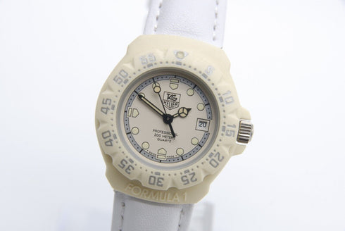【 MINT 】 Vintage TAG HEUER Formula 1 361.508 28mm Date Quartz Women's Watch