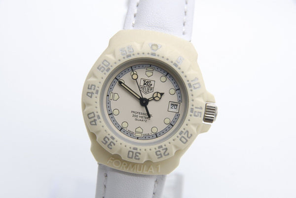 【 MINT 】 Vintage TAG HEUER Formula 1 361.508 28mm Date Quartz Women's Watch