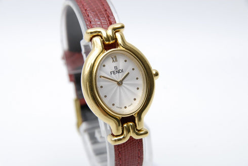 【N MINT w/ BOX】 FENDI Chameleon 640L 24mm Change Belt 5 Colors Qz Women's Watch