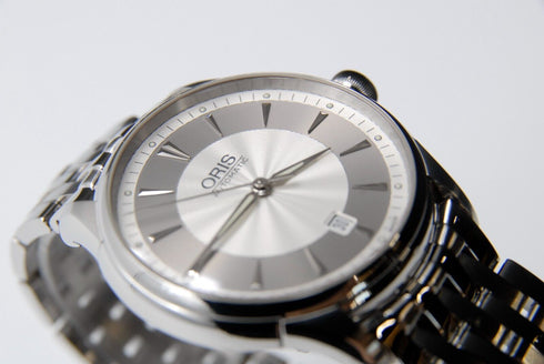 【 A MINT 】 Oris Artelier 01 733 7591 4051 Date Automatic Men's Watch from JAPAN