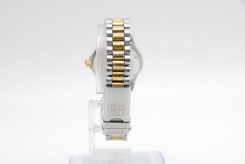 【 EXC+++++ 】 TAG HEUER 2000 974.008 28mm Date Gold Dial Quartz Women's Watch