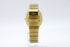 New Battery 【 BOXED TOP MINT 】 Gucci 157.4 YA157403 Gold Dial Quartz from JAPAN