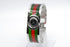 【 BOXED EXC+5 】 Gucci Twirl Red & Green112 Black Dial Quartz Watch from JAPAN