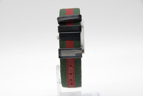 【 EXC+5 】 GUCCI 7700L Green & Red Dial 3 ATM W.R Quartz 24mm Women's WatchJAPAN