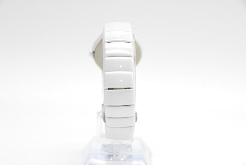 Rare!! 【 N MINT 】 Rado DiaStar Jubile 318.0696.3 White Dial QZ Watch from JAPAN