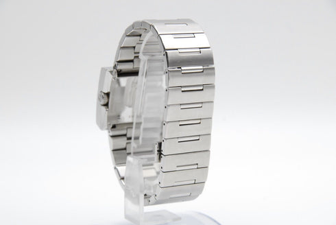 New Battery 【 EXC+5 】 GUCCI 100M Date Silver Dial 38mm Quartz Men's Wrist Watch