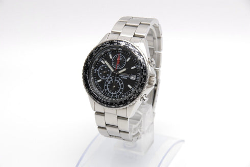 【 N MINT 】 Seiko Flightmaster 7T92-0CF0 Chronograph Quartz Watch from JAPAN