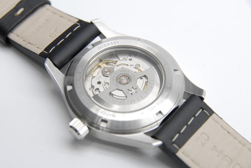 【 BOXED MINT 】 Hamilton Khaki H704551 Black Dial Date AT Men's Watch from JAPAN