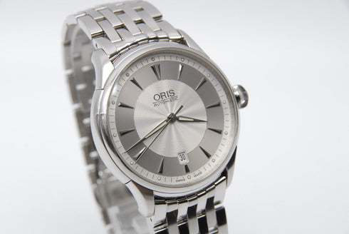 【 A MINT 】 Oris Artelier 01 733 7591 4051 Date Automatic Men's Watch from JAPAN