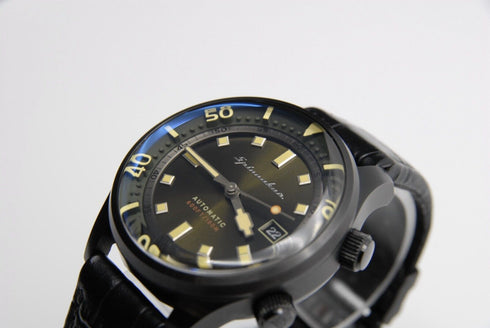 【 N MINT+++ in Original Case 】 Spinnaker Bradner SP-5062 & wena 3 AT from JAPAN